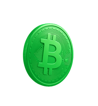 Tarjeta emergente con datos y analíticas del mercado cripto visualizados